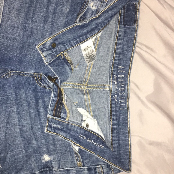 Aeropostale boyfriend midi jean shorts - Picture 2 of 4